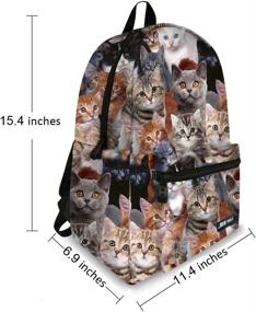 img 3 attached to 🎒 Top-rated JBS Canvas BookBags for School Backpacks