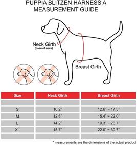 img 1 attached to 🐾 Discover the Unmatched Style and Comfort of Puppia Blitzen Harness A