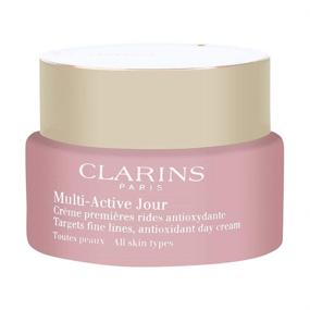 img 2 attached to 🌞 Clarins Multi Active Day Cream for All Skin Types - 1.6 Ounces