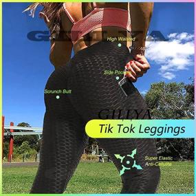 img 2 attached to 🍑 GILLYA Butt-Lifting Yoga Pants with TikTok Vibe, Anti-Cellulite Texture and Scrunch Butt Design