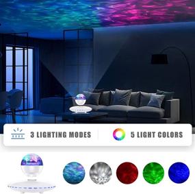 img 2 attached to 🔊✨ Magnetic Levitating Speaker, RUIXINDA Floating Wireless Bluetooth Speaker 5.0 with Party Lights and Colorful LED Flashing Show for Night Light Ambiance, Home Birthday Dance Party