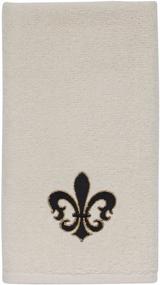 img 1 attached to Ivory Luxurious Avanti Linens Luxembourg Fingertip Towel: A Supreme Bath Accessory