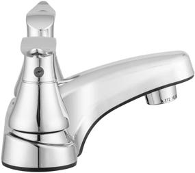 img 1 attached to 🚰 RV Bathroom Faucet with Winged Levers in Chrome Finish - Dura Faucet DF-PL700LH-CP