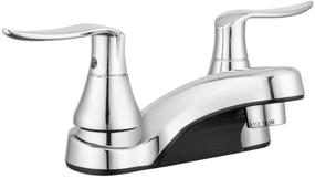 img 2 attached to 🚰 RV Bathroom Faucet with Winged Levers in Chrome Finish - Dura Faucet DF-PL700LH-CP