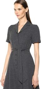 img 3 attached to 👗 Stylish Anne Klein Womens Collar Camellia Dresses for Women