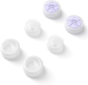 img 4 attached to 🎮 Enhance Your Gaming Experience with LeyuSmart Thumb Grip Caps: A Perfect Fit for Playstation5 PS5 PS4, Xbox, and Switch Pro Controllers - Sakura Thumbstick Caps in Clear Purple