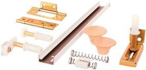 img 2 attached to Efficient Bi-Fold Closet Track Kit, 36-Inch by Prime-Line Products 161794