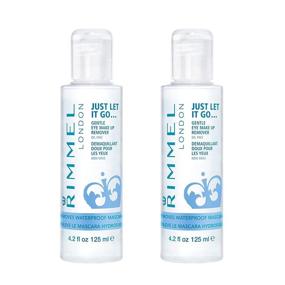 img 4 attached to 💧 Rimmel Just Let It Go Eye Make Up Remover, 4.2 Fl Oz (Pack of 2): The Ultimate Solution for Effortless Makeup Removal