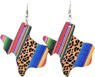 emulily serape leopard earrings bohemian logo