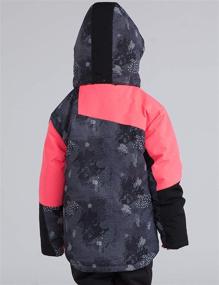 img 1 attached to 🧥 Impeccable Protection: PHIBEE Girls' Waterproof Windproof Outdoor Warm Snowboard Ski Jacket