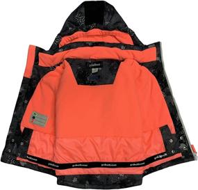 img 3 attached to 🧥 Impeccable Protection: PHIBEE Girls' Waterproof Windproof Outdoor Warm Snowboard Ski Jacket