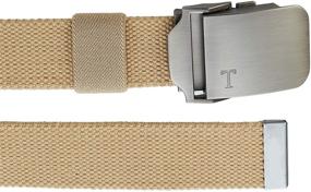 img 2 attached to 👨 Tonywell Military Canvas Tactical Adjustable Men's Belts - Optimized Accessories