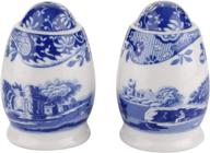 🔍 enhanced seo: spode blue italian pepper shakers logo