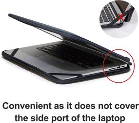 img 2 attached to 📦 Slim Pink Foldable Laptop Sleeve Case 11-11.6 Inch – Lightweight Bag for Notebook Computers, Carrying Flip Cover