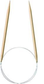 img 3 attached to 🍀 Clover Takumi Bamboo 24-inch Circular Knitting Needles - Size 9/5.5mm - Multicoloured