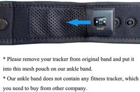 img 2 attached to 🏋️ Unisex Ankle Band for Fitbit Zip/Charge 2 3 4 5/Blaze & Misfit Shine Fitness Trackers