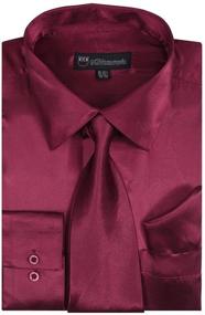 img 4 attached to Men's Milano Moda Dress Handkerchief HLSG08 Clothing and Shirts