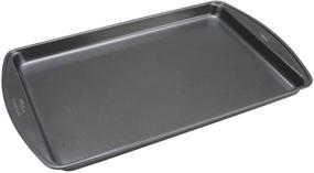 img 3 attached to 🍪 Large Cookie Sheet, 17.25 x 11.5-Inch - Wilton Perfect Results Premium Non-Stick Bakeware