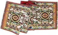 🎨 elegant colorful paisley tapestry by tache логотип