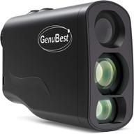 🎯 genubest laser rangefinder: ultimate precision for golf & hunting - pinpoint distance measuring, flag pin locking, slope mode, continuous scan & more! logo