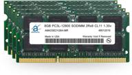 💾 premium 32gb (4x8gb) ddr3/ddr3l 1600mhz pc3l-12800 sodimm memory upgrade - compatible with mid 2015 retina 5k, late 2014 retina 5k, late 2013, late 2012, and mid 2011 imac - 2rx8 cl11 1.35v ram logo