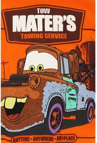 img 3 attached to Футболка Disney Boys Tow Mater's Towing Service с коротким рукавом в ярком оранжевом цвете