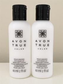 img 1 attached to 👀 Avon Moisture Effective Eye Makeup Remover Lotion - Set of 2, 60 ml/2 fl oz each