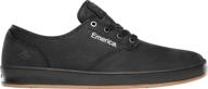 emerica romero laced skate brown men's shoes in athletic logo