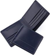 louis montini full grain blocking men's wallets, card cases & money organizers - authentic and high-quality accessories logo