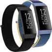 nylon loop bands compatible with fitbit charge 4 / fitbit charge 3 / charge 3 se band wellness & relaxation for app-enabled activity trackers logo