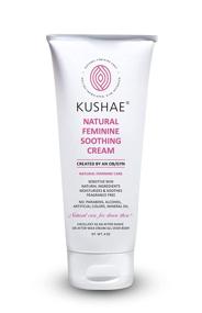 img 4 attached to 🌿 Kushae Soothing Cream for Women – OB/GYN Formulated, Natural, Fragrance-Free, Aloe-Based Lotion to Soothe Irritation & Dryness Post-Shave, Promotes Soft Pubic Hair & Prevents Ingrown Hairs, Made in USA
