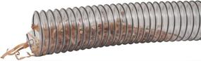 img 2 attached to 🔝 Premium Quality 4" x 20' Clear PVC Dust Collection Hose - Peachtree Woodworking