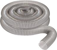 🔝 premium quality 4" x 20' clear pvc dust collection hose - peachtree woodworking logo