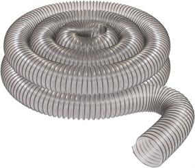 img 3 attached to 🔝 Premium Quality 4" x 20' Clear PVC Dust Collection Hose - Peachtree Woodworking