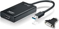 usb hdmi display adapter jua350 logo