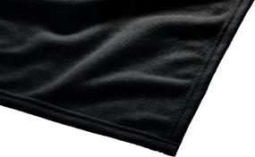 img 3 attached to Batman Comfy Throw Blanket with Sleeves by DC Comics- Adult Size 48 x 71 Inches