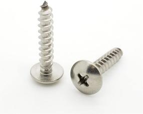 img 1 attached to SNUG Fasteners SNG97 Stainless Phillips: Efficient and Reliable Screw for Various Applications