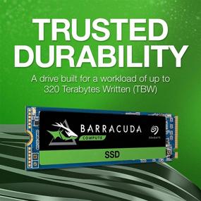 img 1 attached to 💾 Seagate Barracuda 510 1TB SSD Internal Solid State Drive - PCIe NVMe 3D TLC NAND for Gaming PC Laptop Desktop (ZP1000CM30001)