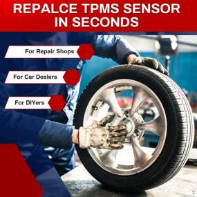 img 3 attached to 🔧 Autel MX-Sensor 2 в 1 TPMS - 315МГц + 433МГц | Клонируемые программируемые датчики с резиновыми клапанами