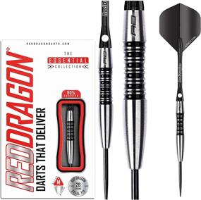 img 4 attached to 🐉 RED DRAGON Fusion Tungsten Darts Set - 22g, 24g, or 26g - Complete with Flights and Stems