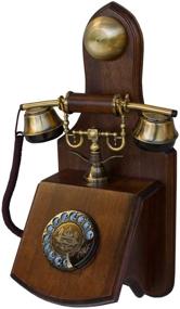 img 4 attached to Opis 1921 Cable Model D: The Old-Fashioned Wall-Mounted Wooden Telephone With Metal Parts
