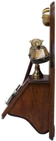 img 2 attached to Opis 1921 Cable Model D: The Old-Fashioned Wall-Mounted Wooden Telephone With Metal Parts