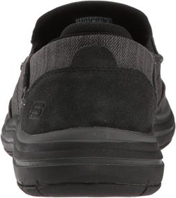 img 2 attached to Skechers Men's Elson Amster Moccasin Navy - Comfortable and Stylish Footwear for Men