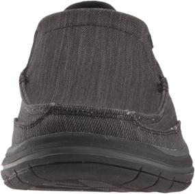 img 3 attached to Skechers Men's Elson Amster Moccasin Navy - Comfortable and Stylish Footwear for Men