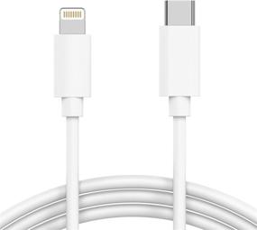 img 4 attached to 🔌 TALK WORKS Heavy Duty 3Ft USB C to Lightning Cable - PD Fast Charging Power Delivery - MFI Certified for Apple iPhone 13 Charger