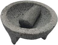 🌶️ tlp molcajete 8.5" – authentic handmade mexican mortar and pestle logo