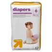 up diapers size count lbs diapering logo