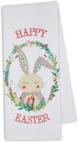 img 1 attached to 🐇 DII Easter Basics Collection Kitchen Dishtowels, Happy Garden 3-Piece Set