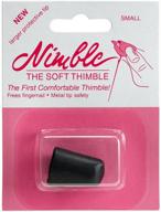 the nimble thimble co. small thimble, black logo