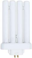 high vision table lamp - 1 pack - 27w 6500k fluorescent bulb replacement - daylight, gx10q-4 4-pin base - quad tube cfl 6500k logo